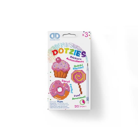 Diamond Dotz® Yum Dotzies Stickers Kit